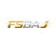 Logo with 'FSBAJ' text in gold and gray on a white background